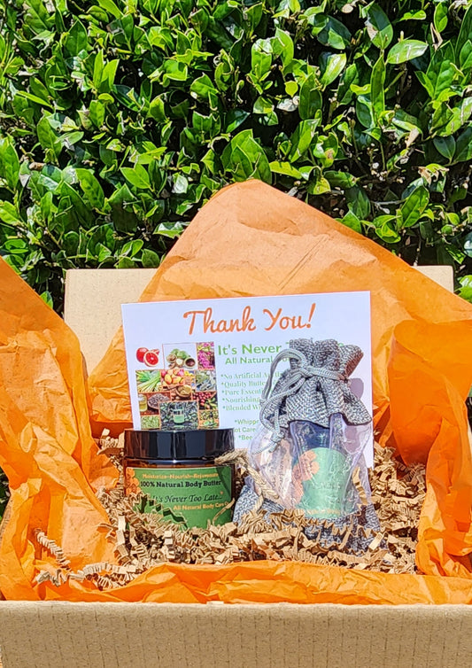 Beard & Body Bundle~Includes 1 Bottle of Nourishing Beard Oil (1.1 fl oz) and 1 Jar of Moisturizing Whipped Body Butter (Net Wt. 2.2 oz) *Available in 6 different exciting scents! The descriptions are listed below the product ingredients and directions.