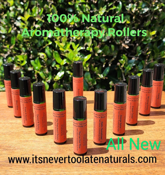 ***New Product Alert!*** 100% Natural Aromatherapy Rollers~Many Fabulous Aroma Options To Choose From! (Price listed is for 1 item.)