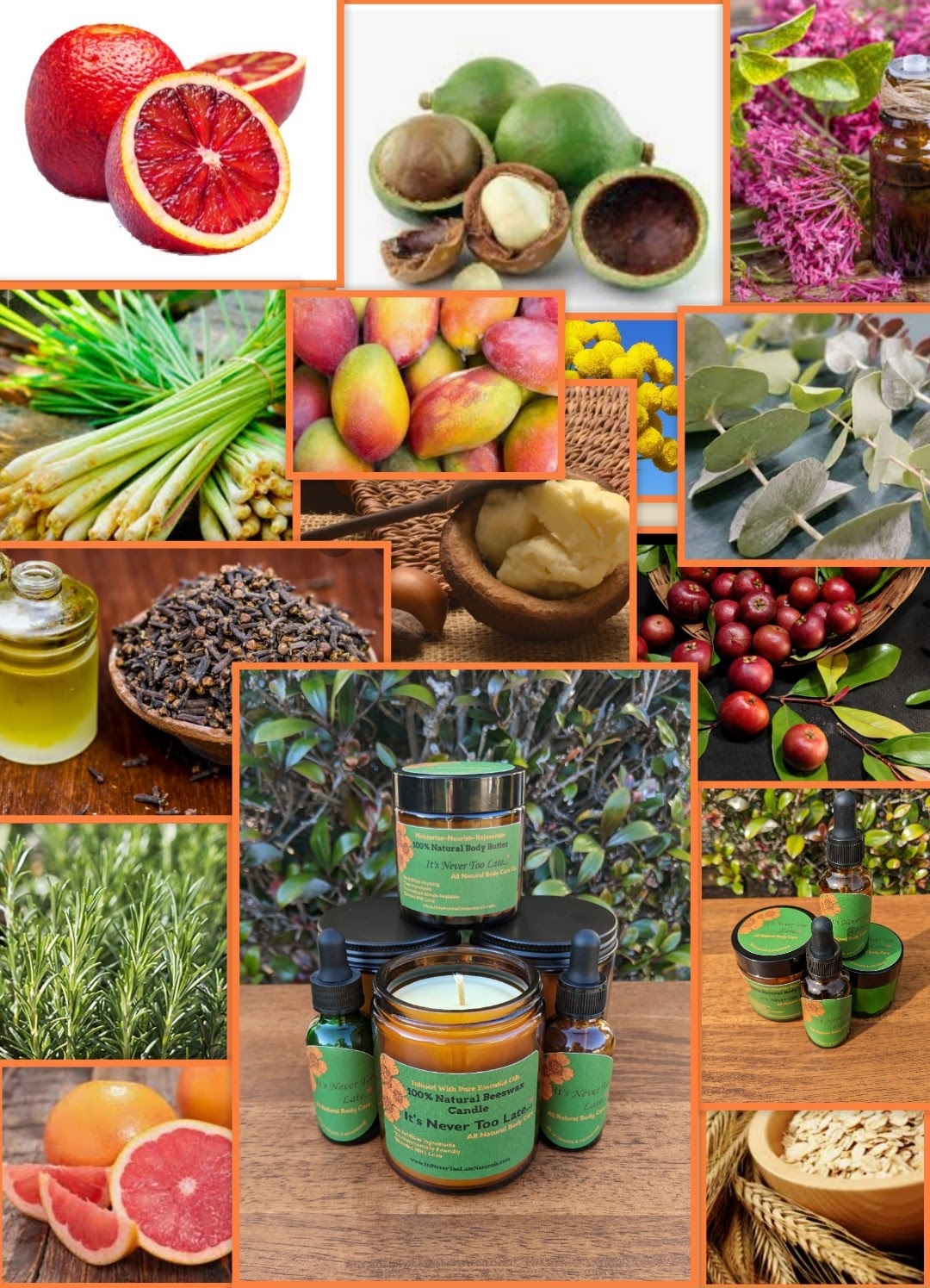 Gift Card For It's Never Too Late All Natural Body Care Products, LLC-All Products Included ***In Order To Gift Someone With This Gift Card, You Must Forward The Gift Card Email You Receive To That Person. Enter Gift Card Code At Checkout.